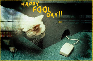 Happy Fool Day Mouse And Cat Ecard