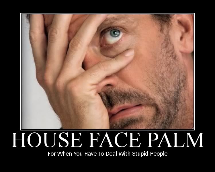 House Face Palm Funny Chuck Norris Image