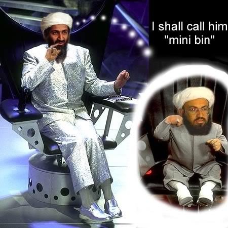 I Shall Call Him Mini Bin Funny Osama Bin Laden Terrorist Photoshop Picture