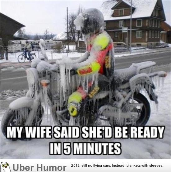 My Wife Said She Had Be Ready In 5 Minutes Funny Situations Picture