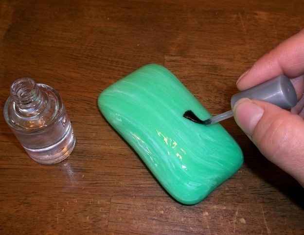 Paint A Bar Of Soap With Nail Polish April Fools Day Prank