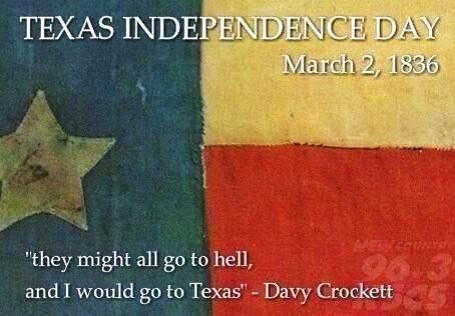 Texas Independence Day March 2 1836 Wishes
