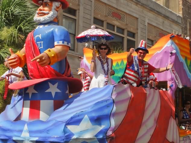 Texas Independence Day Parade Celebration