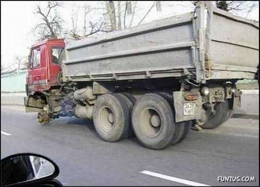 Vehicle Running In Funny Situations Picture