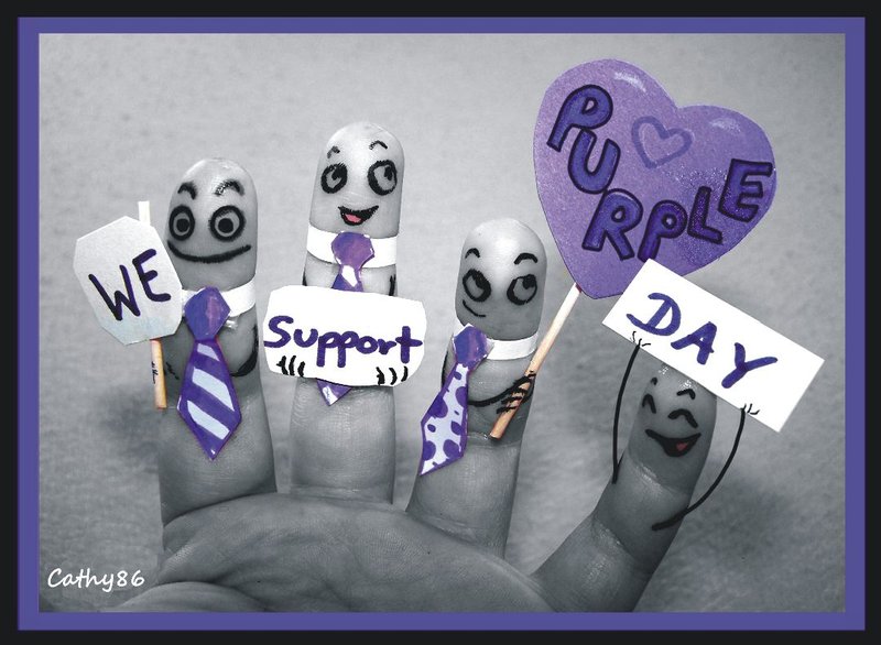 We Support Purple Day