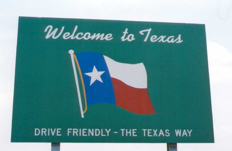 Welcome To Texas Drive Friendly The Texas Way