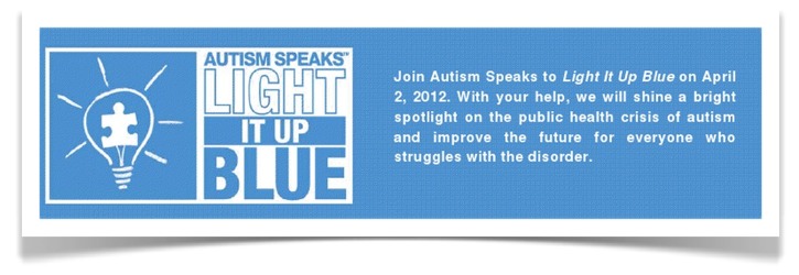 Autism Speaks Light It Up Blue World Autism Awareness Day