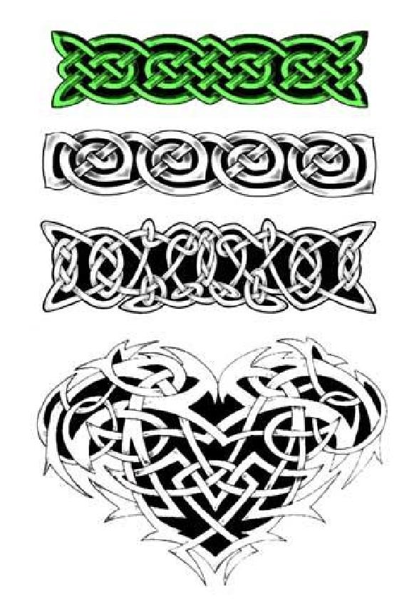 Awesome Celtic Armband Tattoo Design