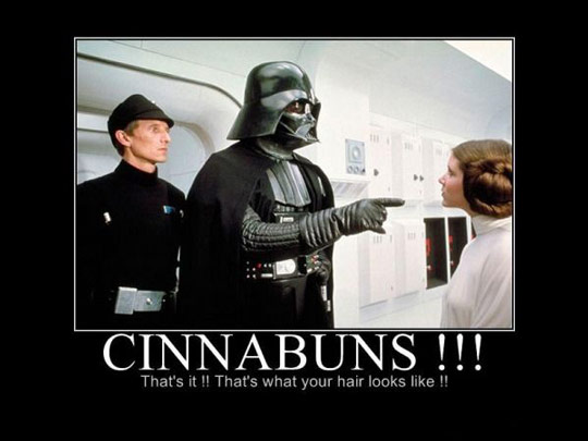 Funny Cinnabuns Star Wars Picture