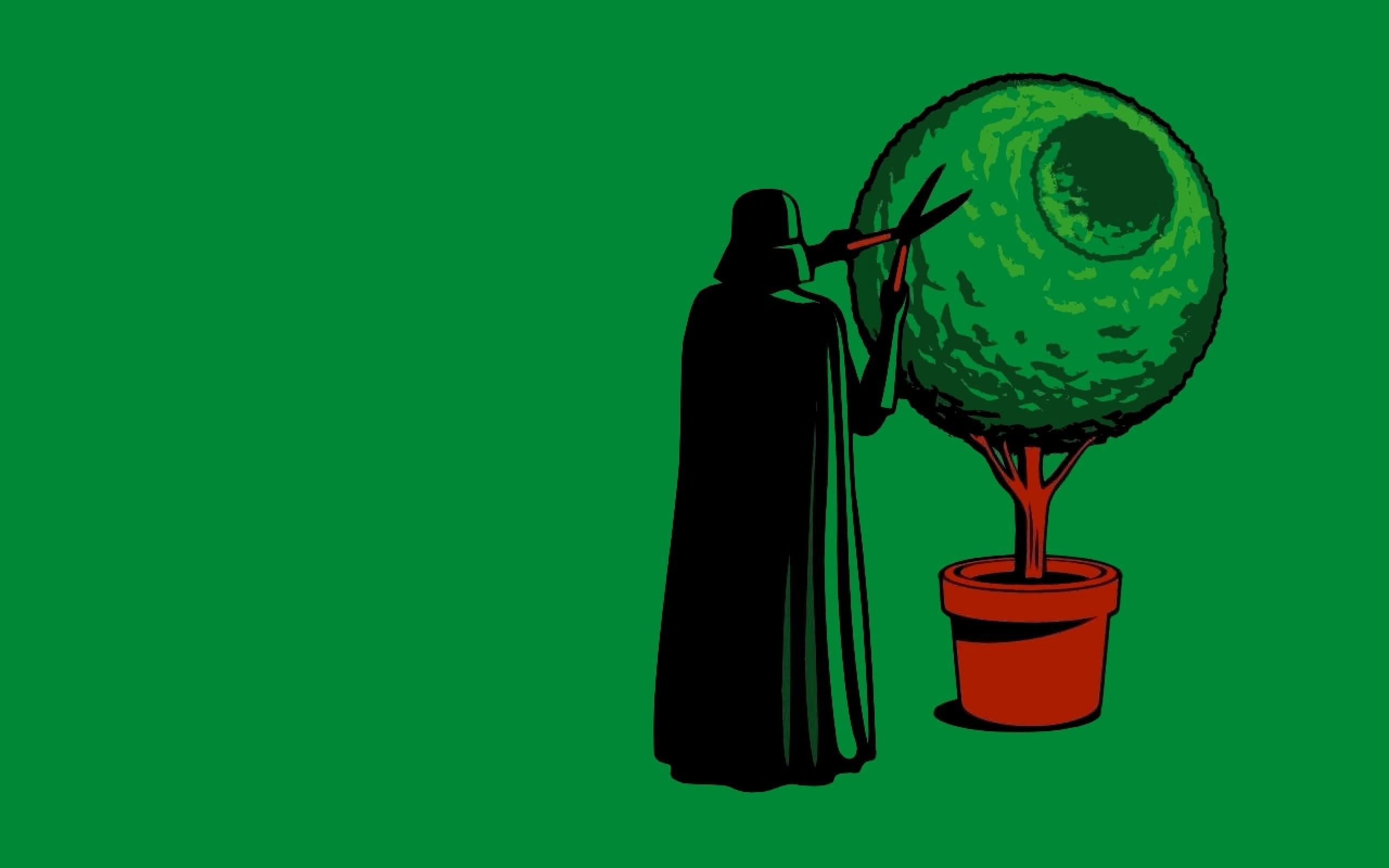 Funny Gardener Star Wars Picture