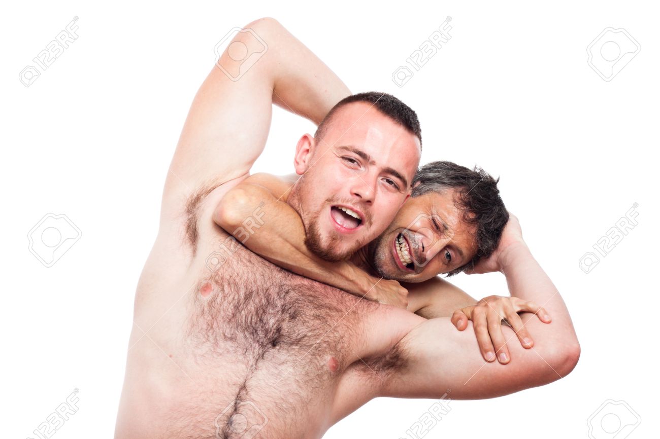 Funny Men Fighting Picture