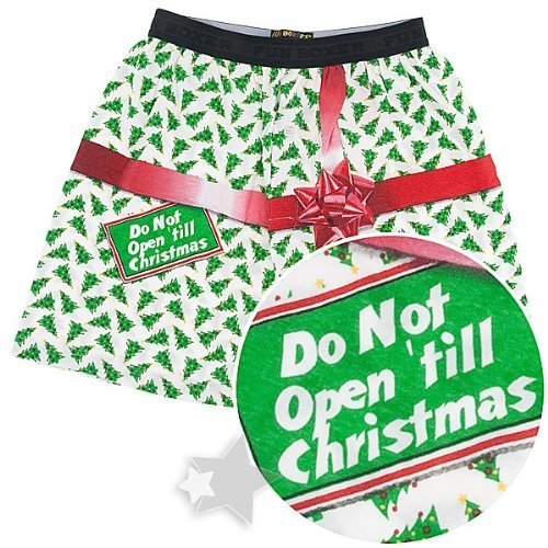 Funny Shorts Do Not Open Till Christmas