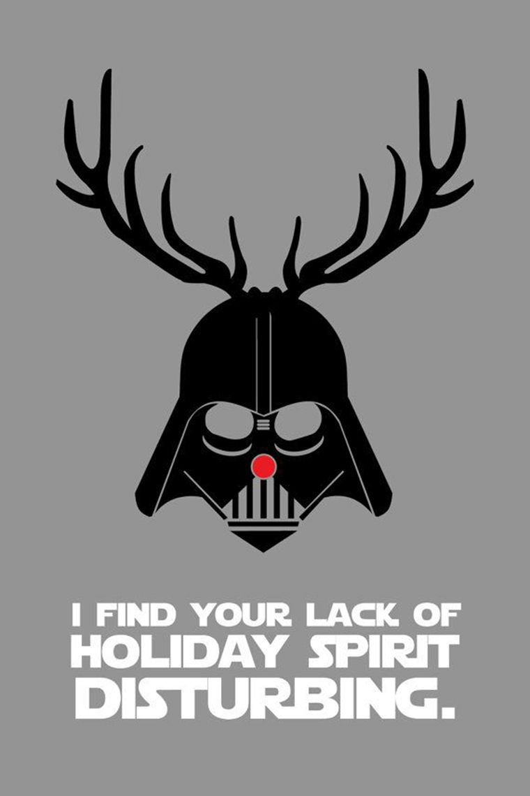 Funny Star Wars I Find Your Lack Of Holiday Spirit Disturbing