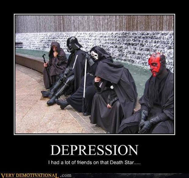 Funny Star Wars In Depression Picture