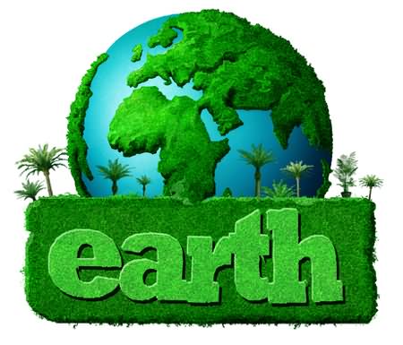 Green Earth Happy Earth Day