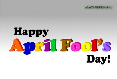 Happy April Fools Day Colorful Clipart