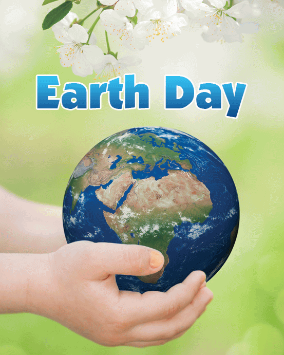 Happy Earth Day Earth In Hands