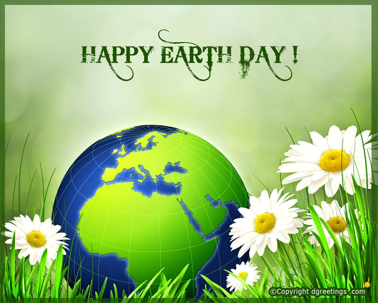 Happy Earth Day Greetings Wallpaper