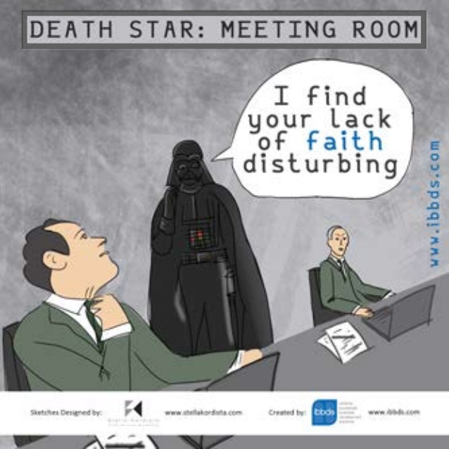 I Find Your lack Of Faith Disturbing Funny Star Wars Image