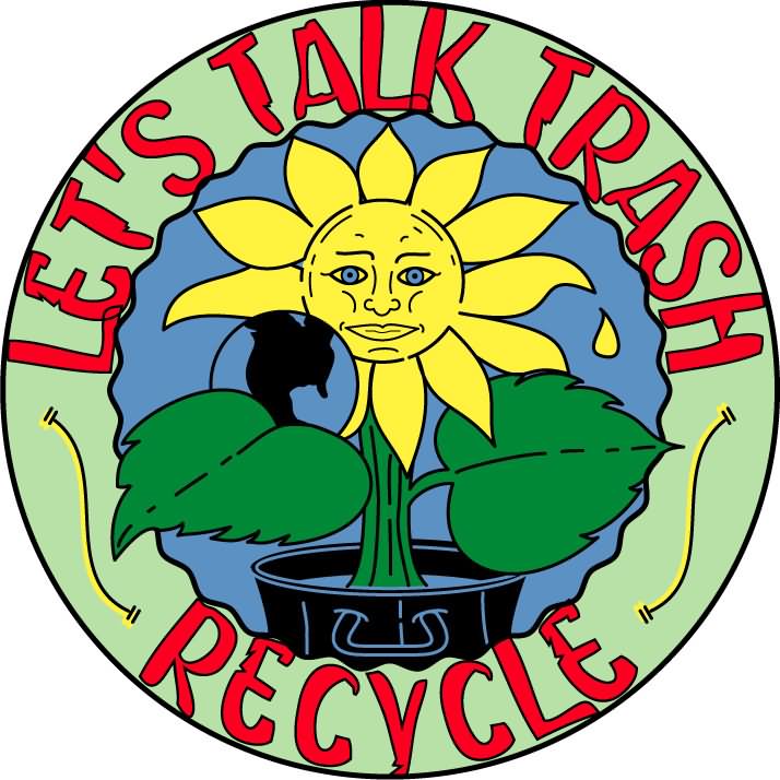 Let's Talk Trash Recycle Happy Earth Day