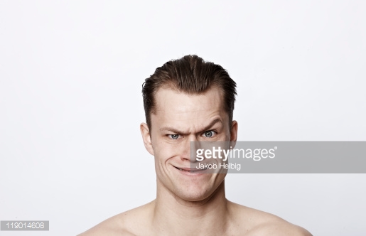 Man Making Funny Face