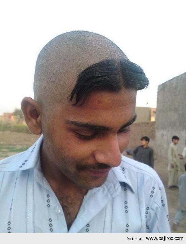 Man With Mustaches Hairstyle Funny Picture For Whatsapp