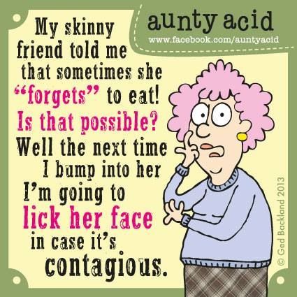 My Skinny Friend Told Me That Sometimes She Forgets To Eat Funny Picture