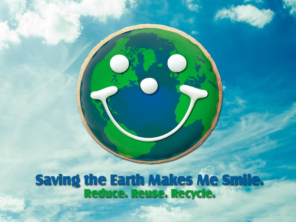 Saving The Earth Makes Me Smile Happy Earth Day