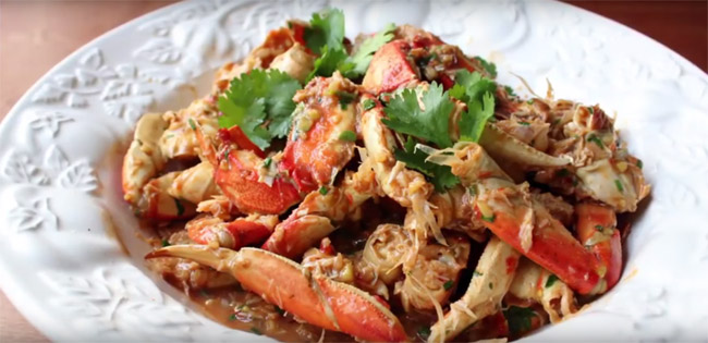 Singapore Chili Crabs Recipe