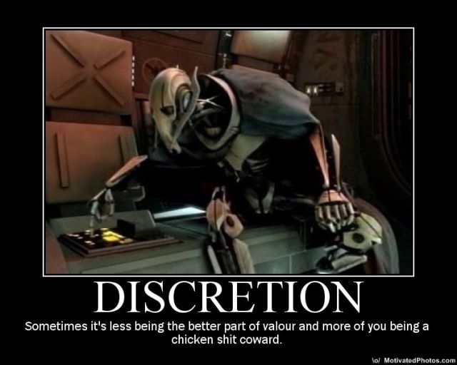 Star Wars Discretion Funny Picture