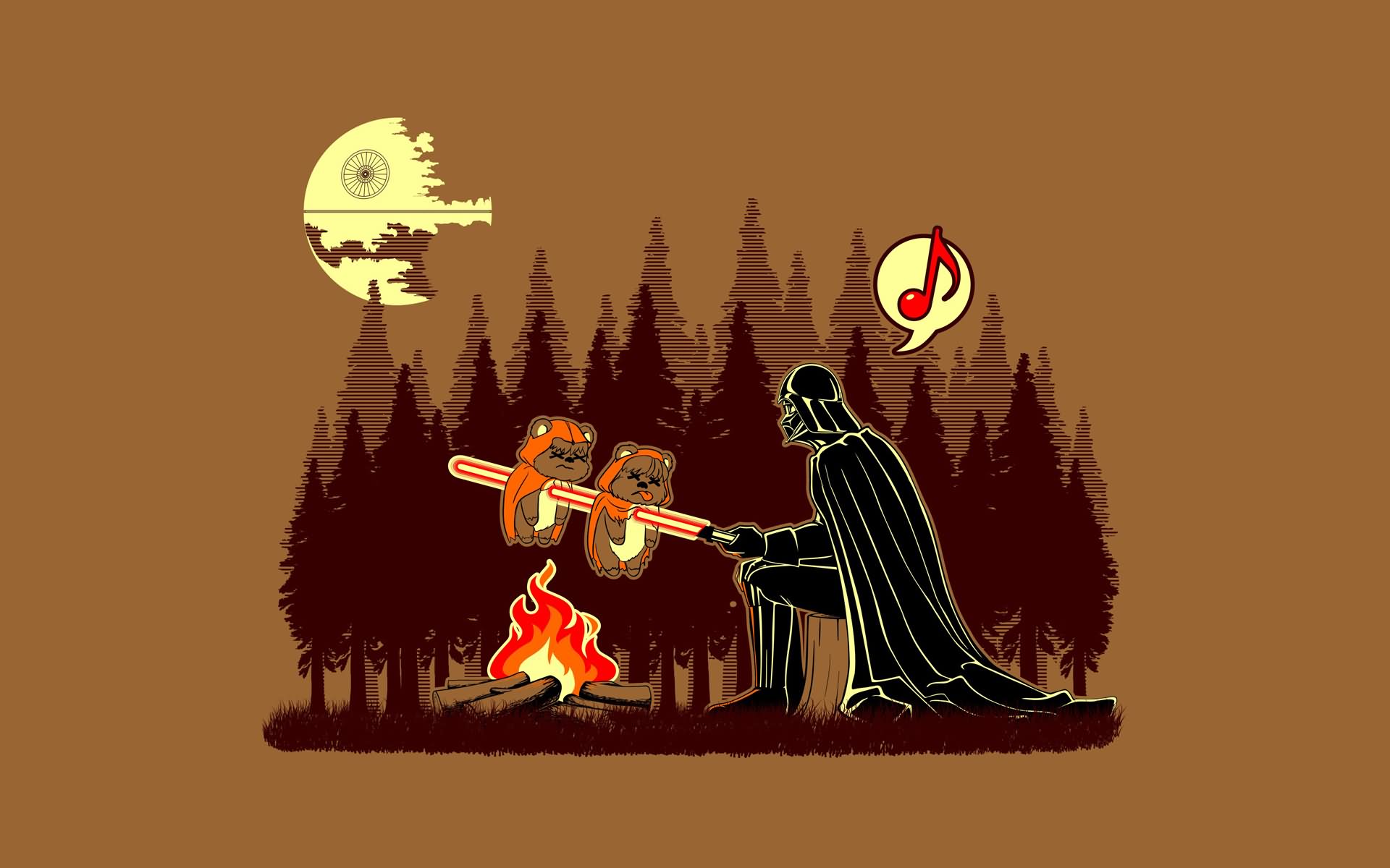 Star Wars Funny Cooking Picture
