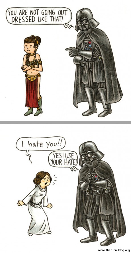 Star Wars You Are Not Going Out Dressed Like That Funny Darth Vader Picture