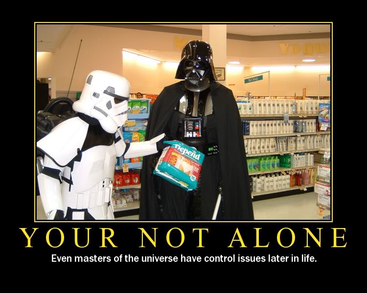 You Are Not Alone Funny Star Wars Image