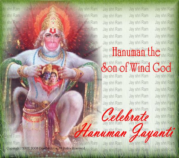 Celebrate Hanuman Jayanti