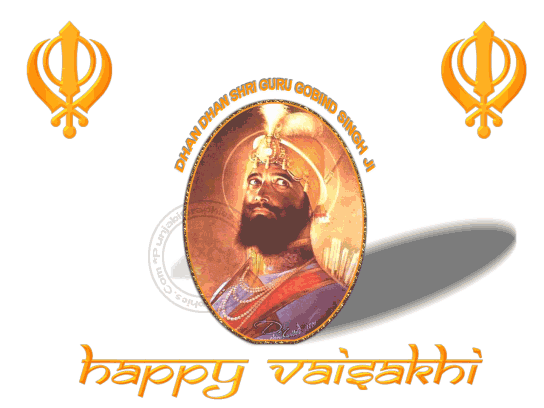 Dhan Guru Gobind Singh Ji Happy Vaisakhi