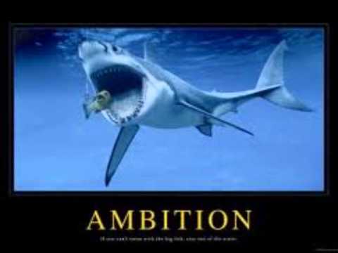 Funny Ambition Shark Inspirational Image