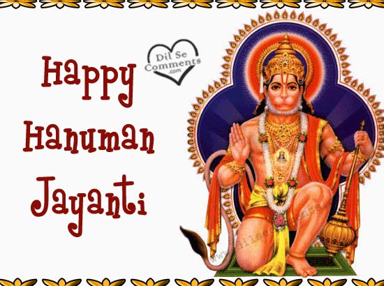 Happy Hanuman Jayanti Greetings Image
