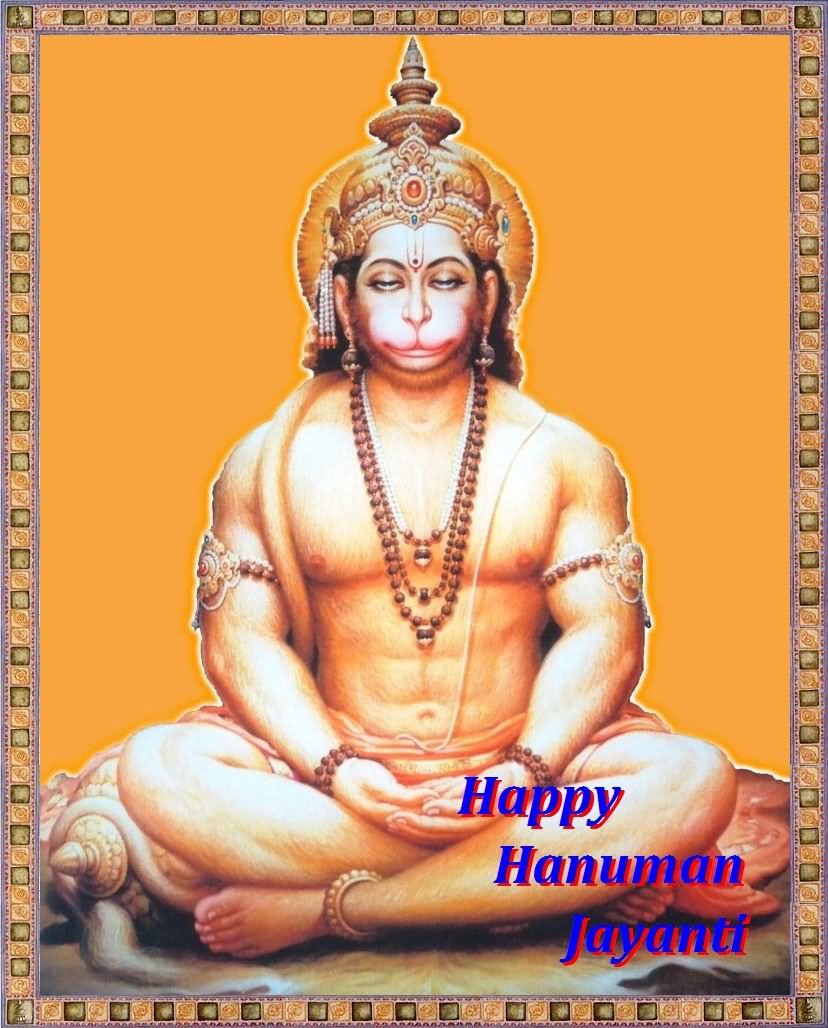 Happy Hanuman Jayanti Wishes Image For Facebook