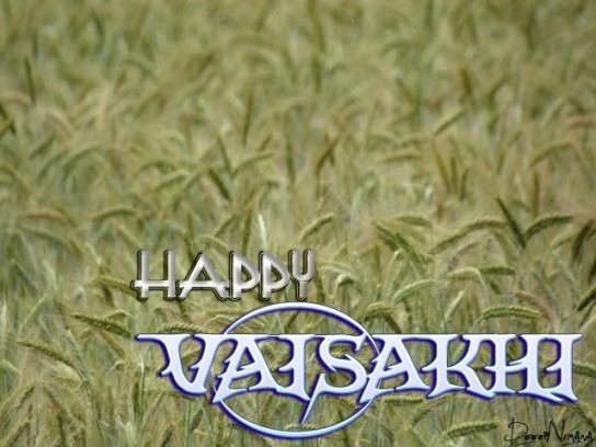 Happy Vaisakhi Greetings Card
