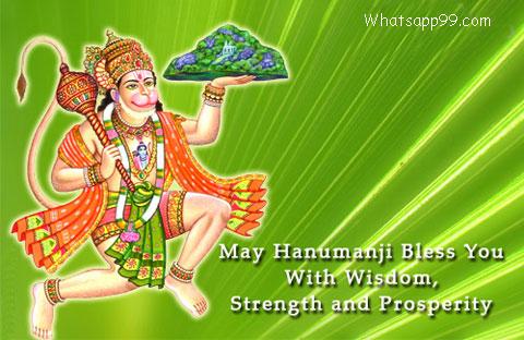 May Hanumanji Bless You With Wisdom, Strength And Prosperity Happy Hanuman Jayanti