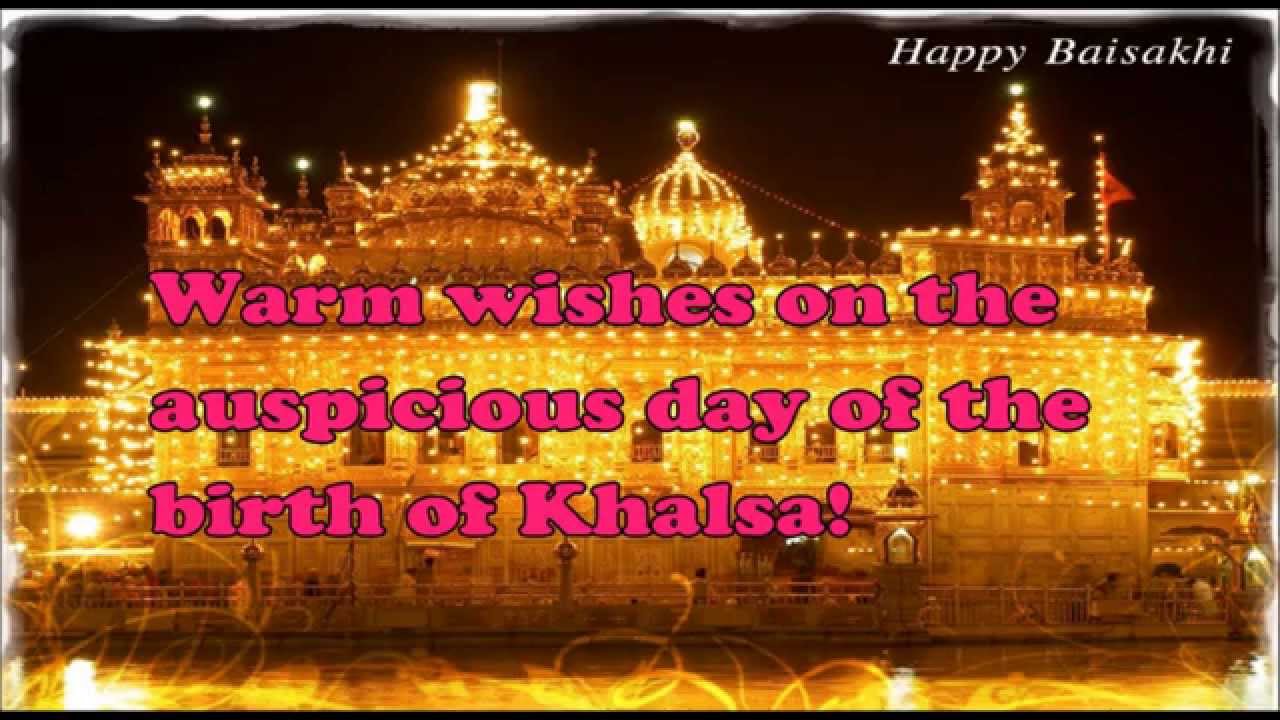 Warm Wishes On The Auspicious Day Of The Birth Of Khalsa