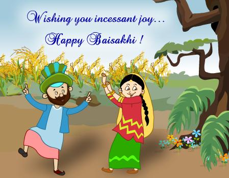 Wishing You Incessant Joy Happy Baisakhi