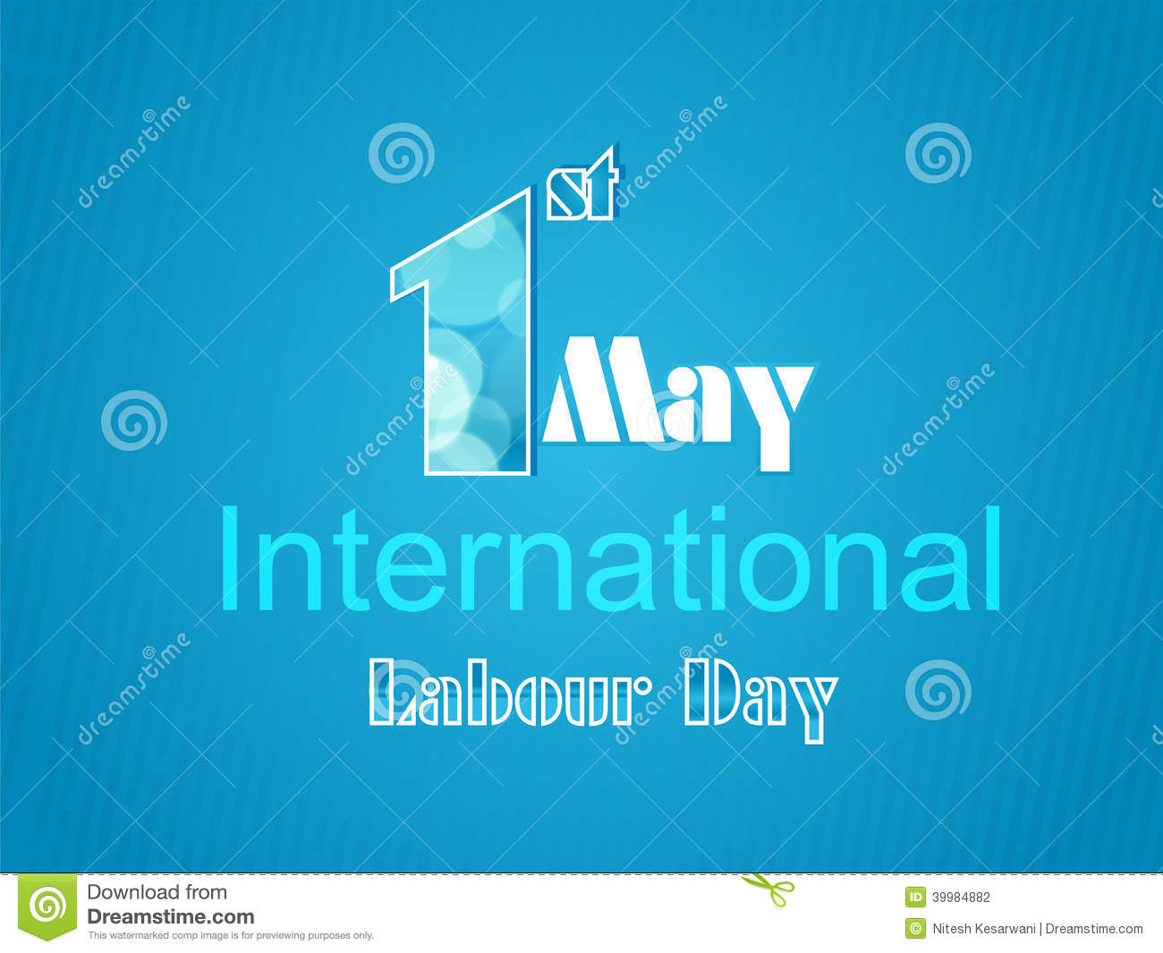 1st May International Labour Day Clipart
