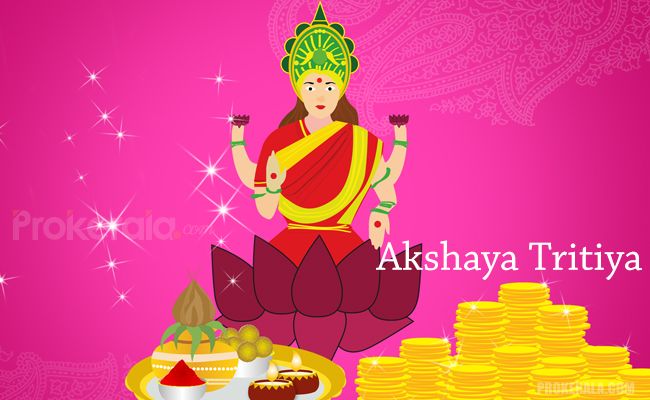 Akshaya Tritiya Goddess Lakshmi Ji Picture
