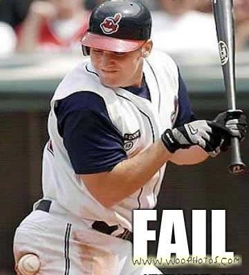Baseball Funny Fail Shot Picture