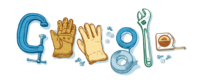Beautiful Labor Day Google Doodle