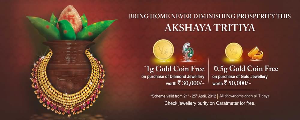 Bring Home Never Diminishing Prosperity This Akshaya Tritiya