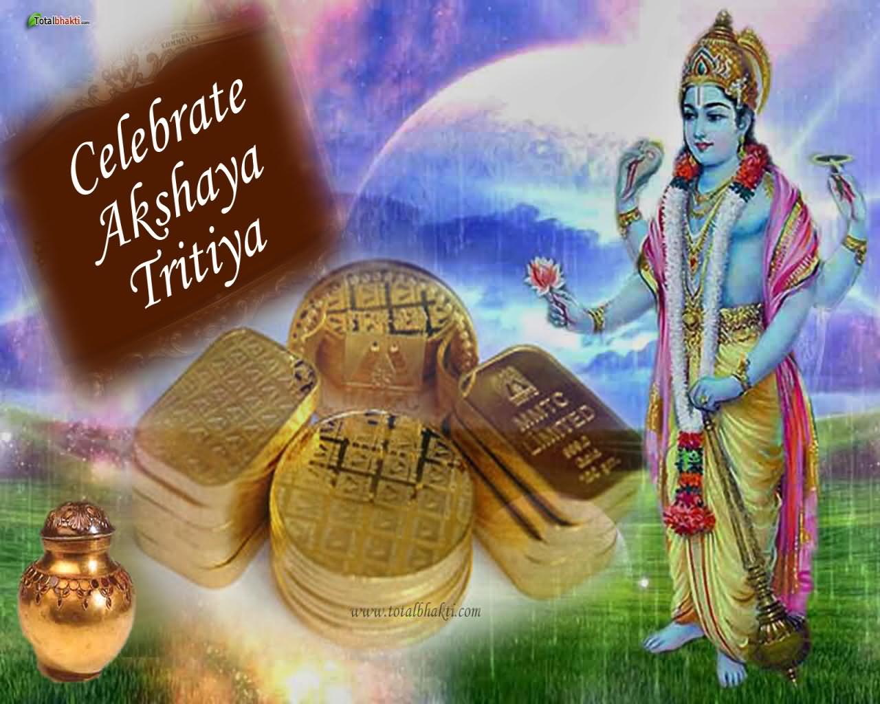 Celebrate Akshaya Tritiya Wishes Picture