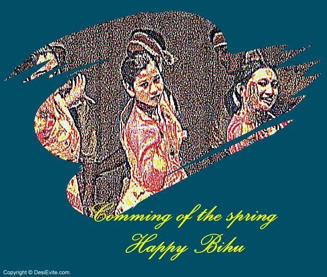 Coming Of The Spring Happy Bihu