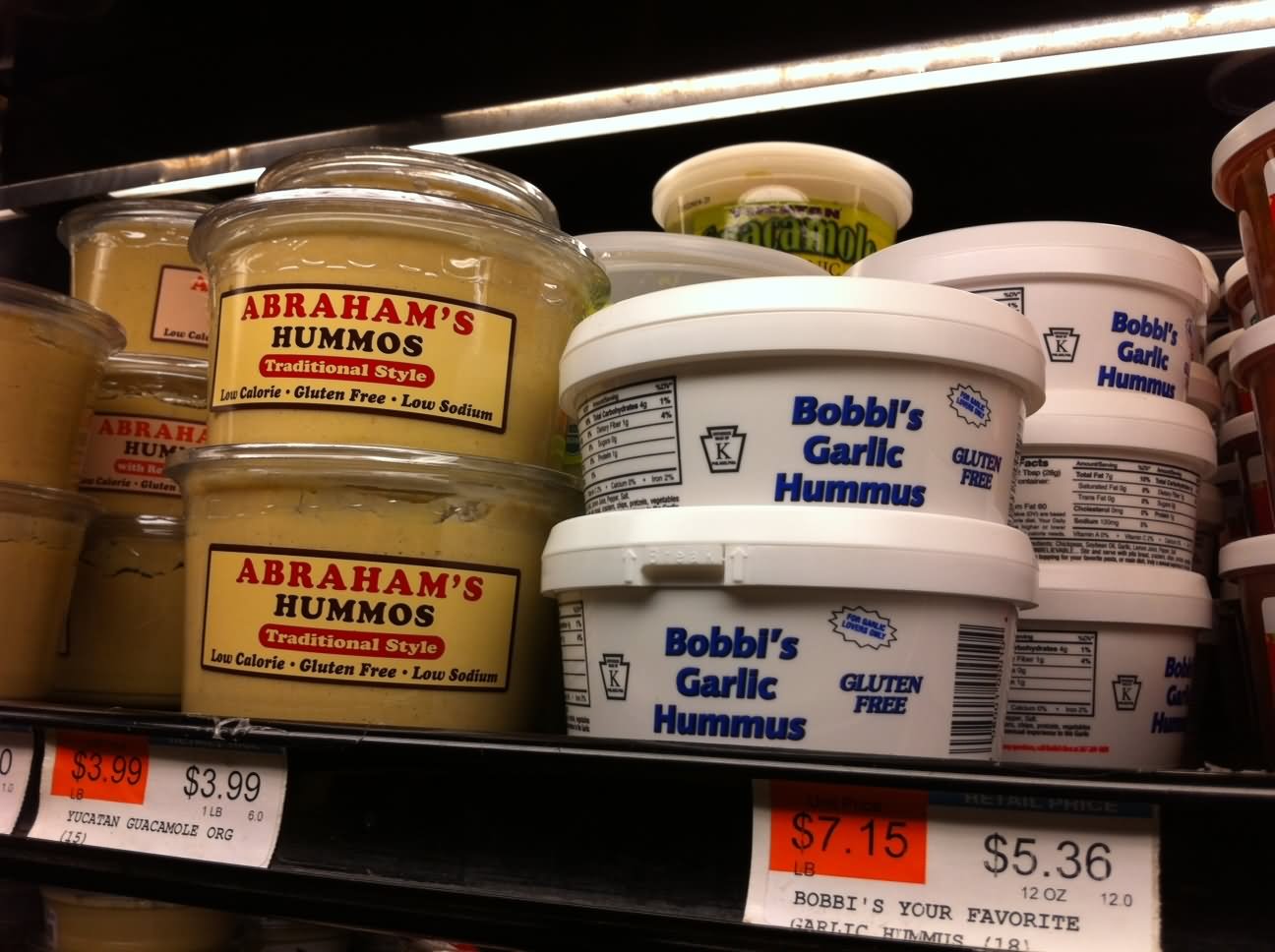 Funny Abrham's And Bobbl's Garlic Hummus Image